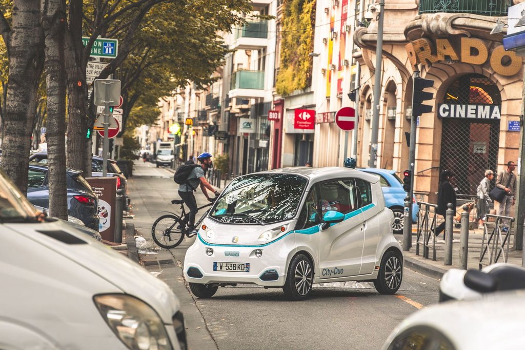 Uuden sukupolven Weez City-Duo sähköauto