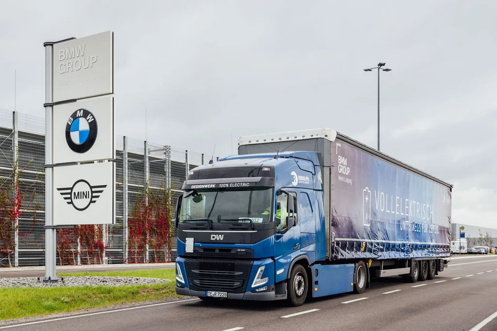 BMW:s el-lastbilar revolutionerar logistik