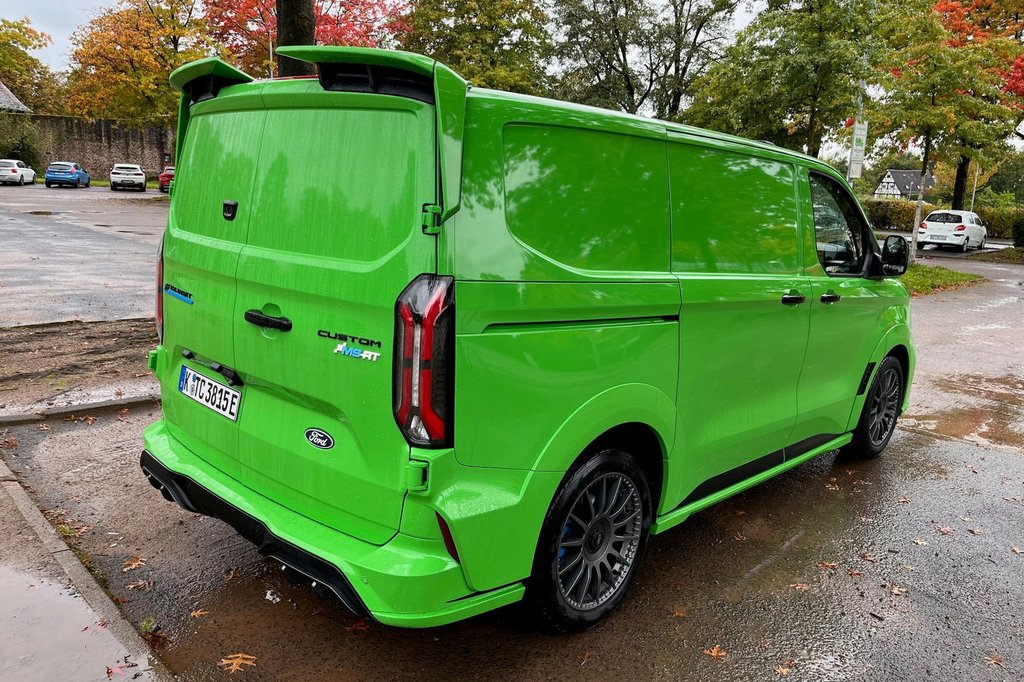 Ford Transit Custom MS-RT elbil med sportspersonlighed