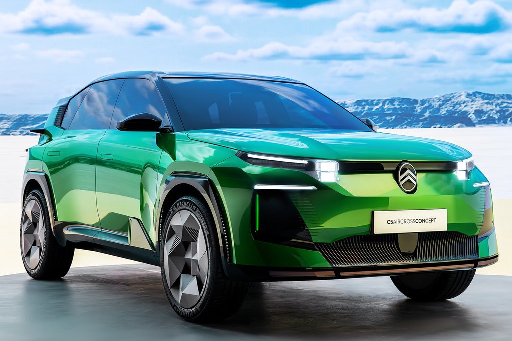 Citroën C5 Aircross med elektrisk driftsalternativ