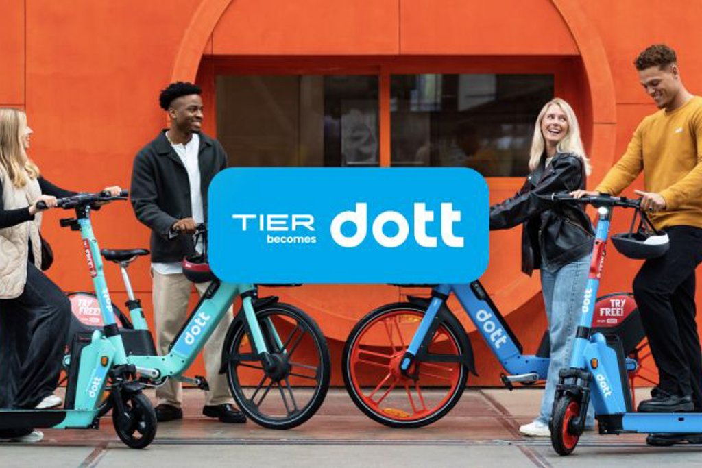 Tier fusionerar med Dott - Ny era för E-scootrar