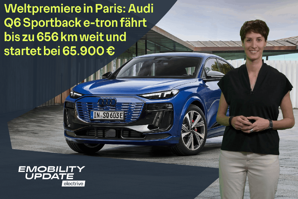 Audi Q6 Sportback e-tron: 656 km kantama