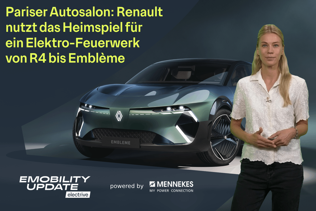 Renaults elbilar på bilsalongen i Paris