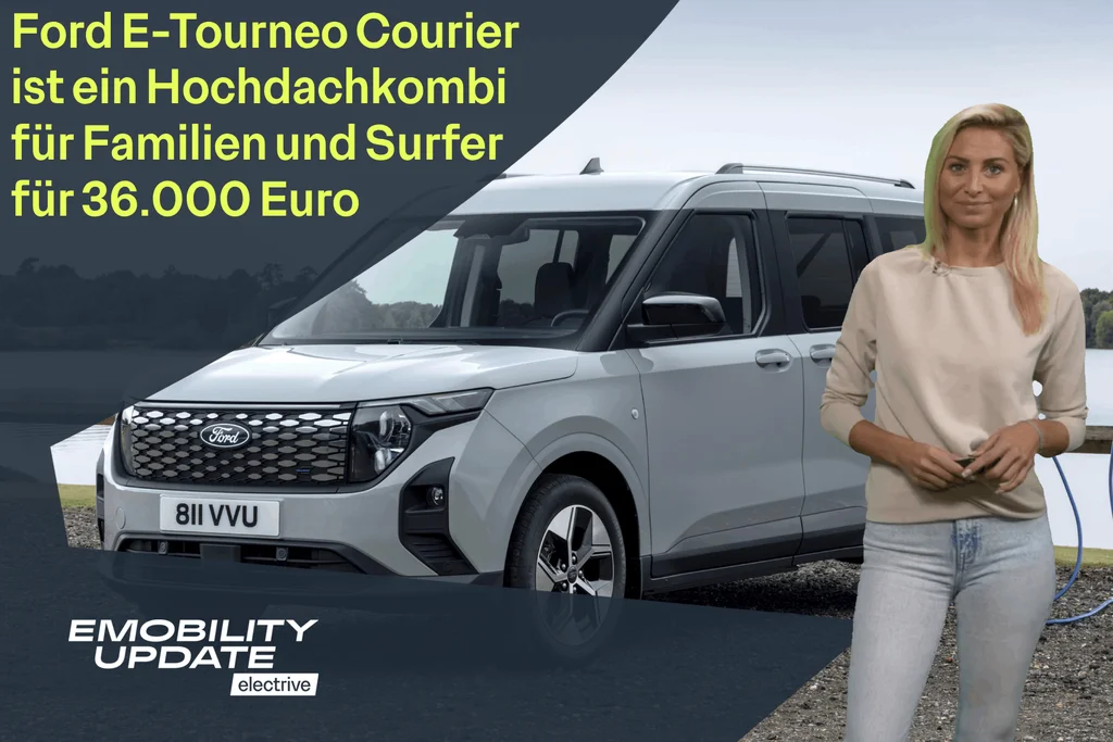 Ford E-Tourneo Courier – sähköinen käytännöllisyys